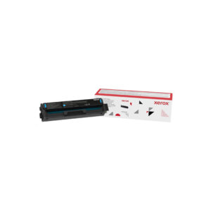 Hlavný pohľad na originálny Xerox 006R04396 cyan toner, kompatibilný s A4 farebnými laserovými tlačiarňami Xerox C230 a Xerox C235.
